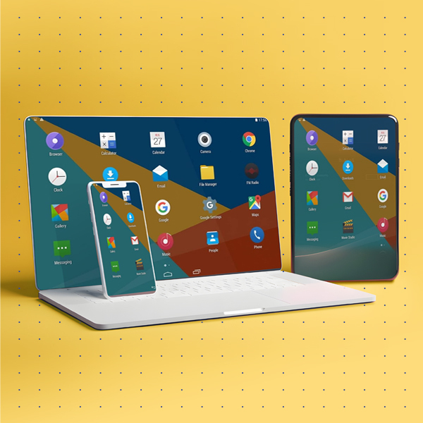 Tablette et smartphone 1