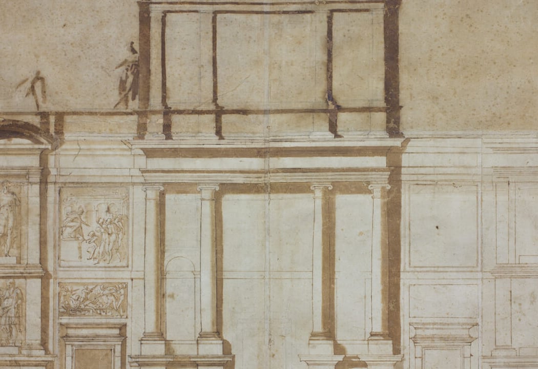 Michelangelo, in mostra a Palazzo Corsini il progetto per la facciata di San Lorenzo mai realizzata