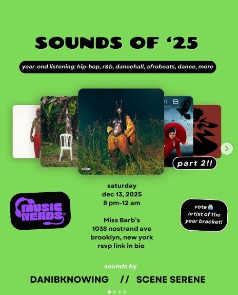 The Music Nerds: Sounds of 2025 1