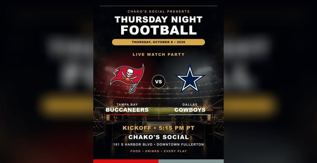Tampa Bay Buccaneers vs Dallas Cowboys - Thursday Night Football