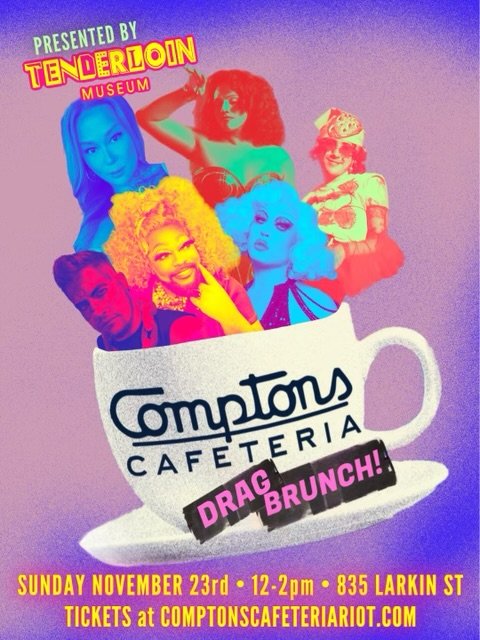 Compton's Cafeteria Drag Brunch with Mary Vice & Coco Buttah 1