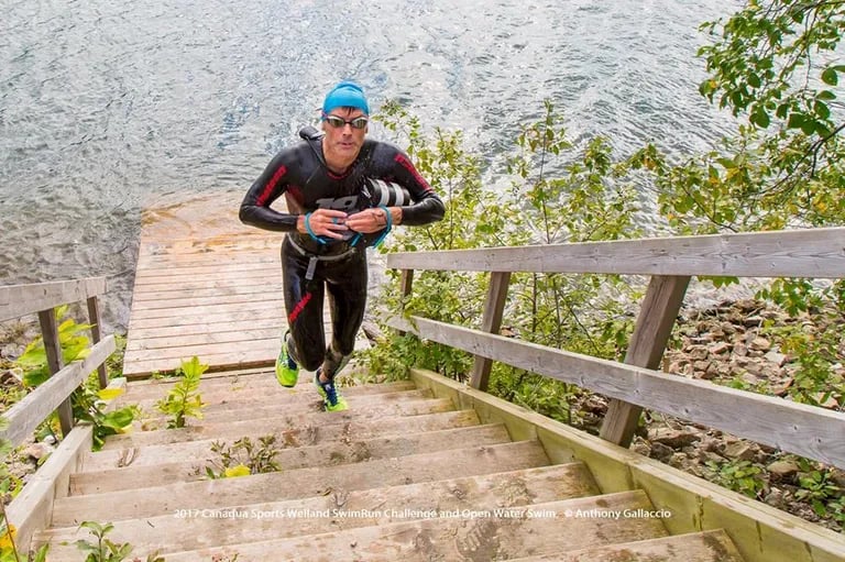 Mudskipper Ontario SwimRun Championships and Parry Sound Open Water Swim 1