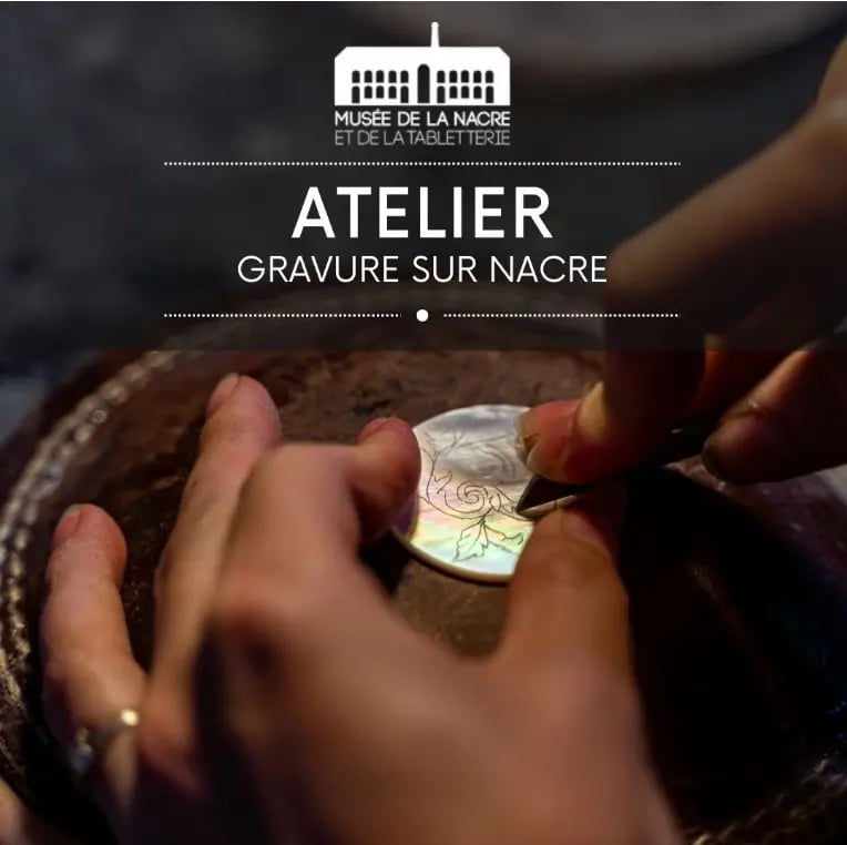 Atelier gravure « Les secrets de la gravure sur nacre » 1