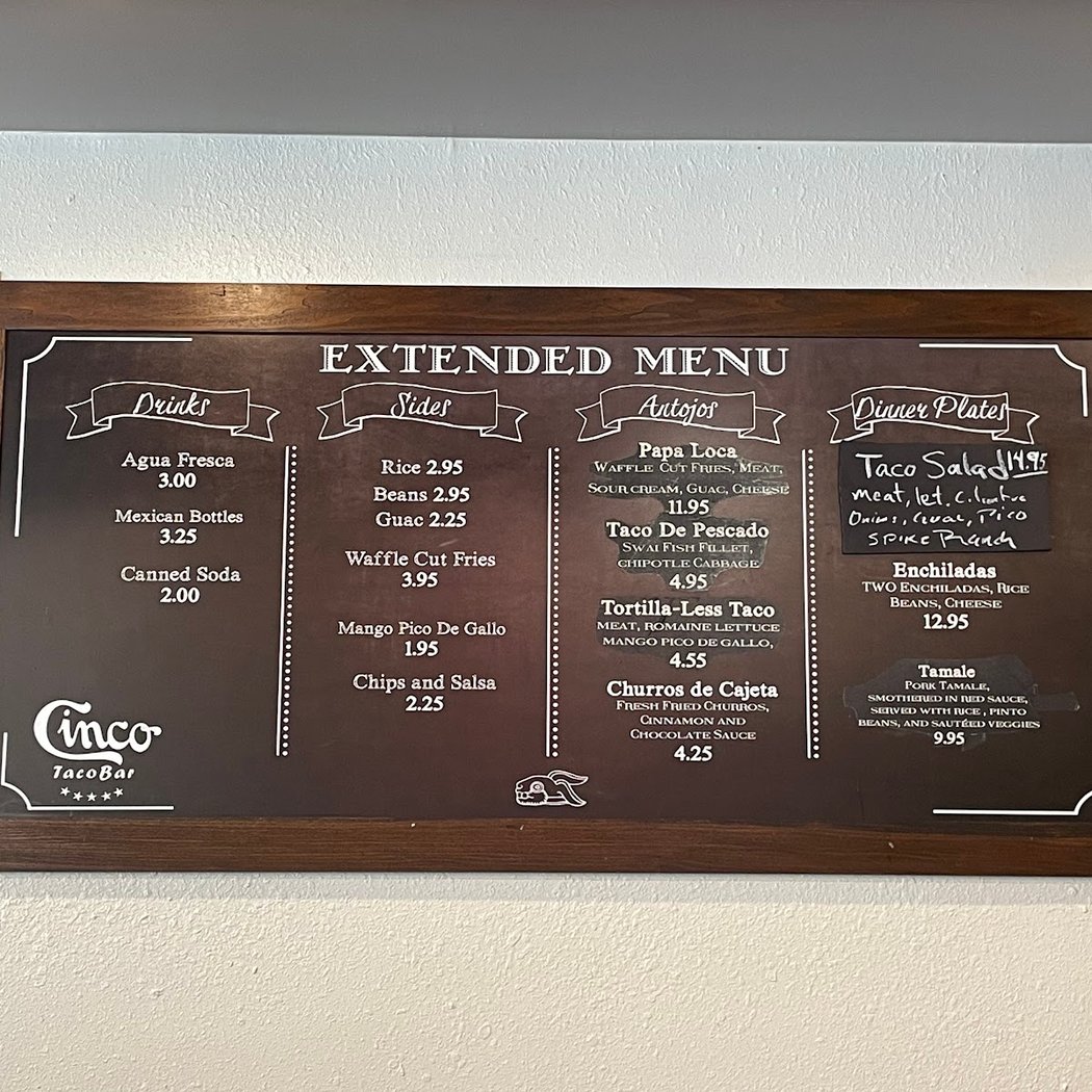 Cinco TacoBar 3