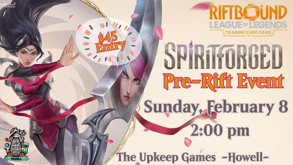 Riftbound - Spiritforged Pre-Rift Event 1