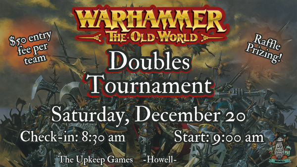 Warhammer Old World - Doubles Tournament 1