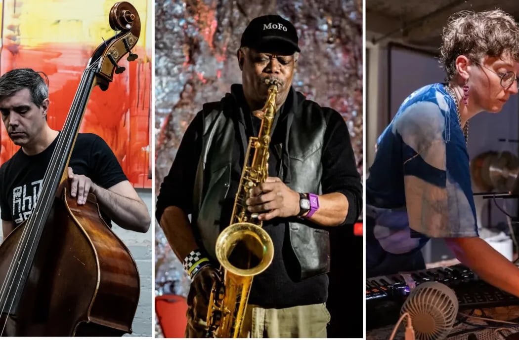 James Ilgenfritz with Joe McPhee & AC Diamond