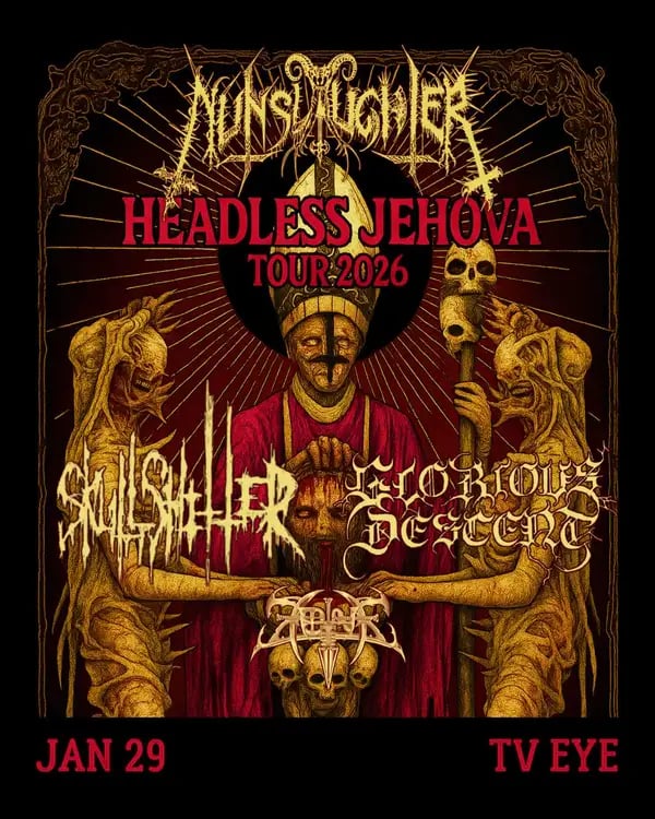 Nunslaughter, Skullshitter, Glorious Descent, Z.O.N.E. Show 1