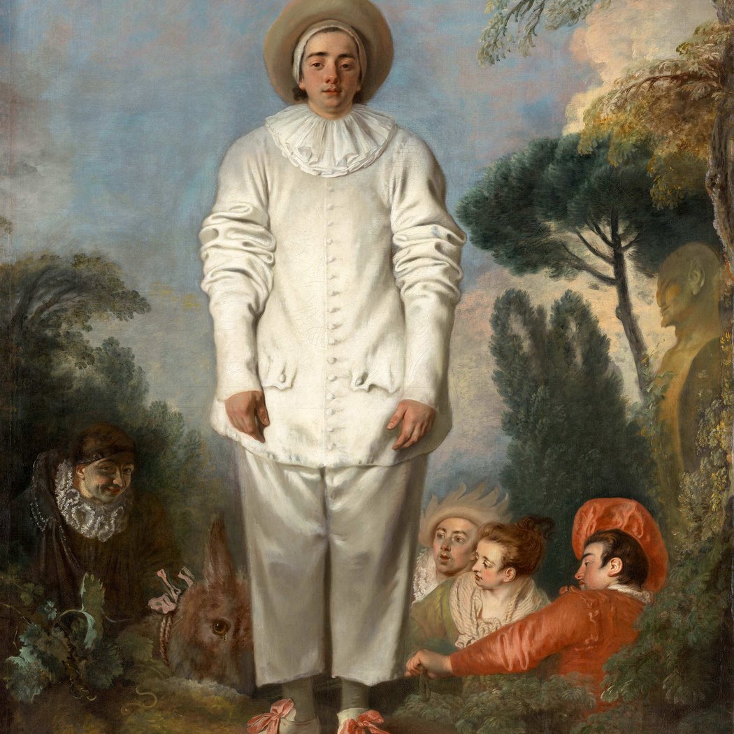 Revoir Watteau. Un comédien sans réplique. 'Pierrot', dit le 'Gilles' 1