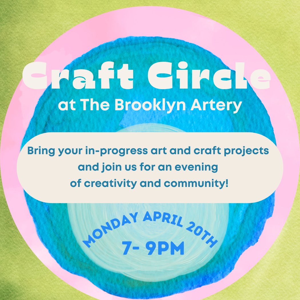 Monthly Craft Circle 1