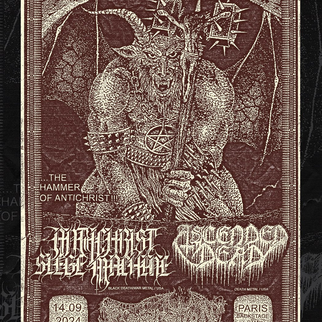 Antichrist Siege Machine + Ascended Dead + Profanation 1