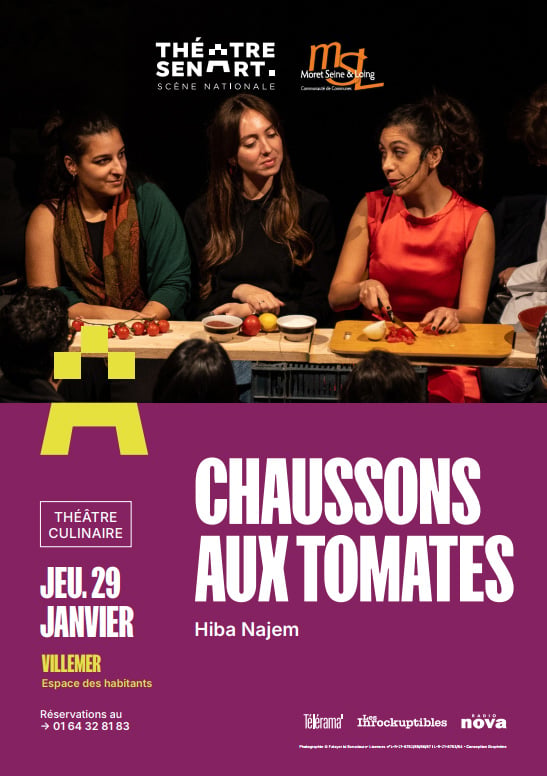 Théâtre culinaire "Chaussons aux tomates" 1
