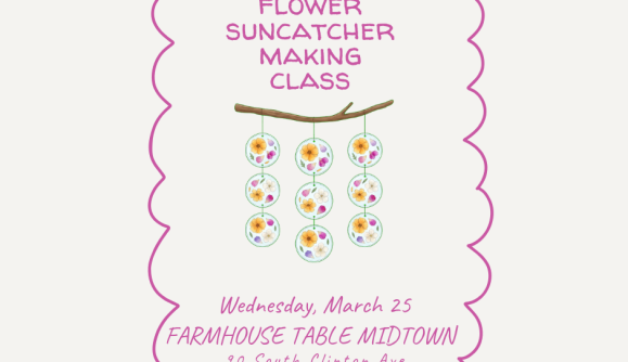 Flower Suncatcher Making Class 1