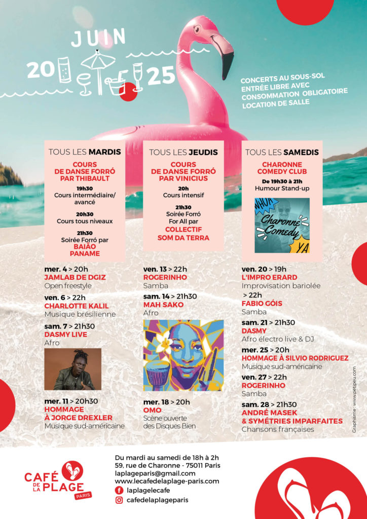 Programmation musicale Juin 2025 1