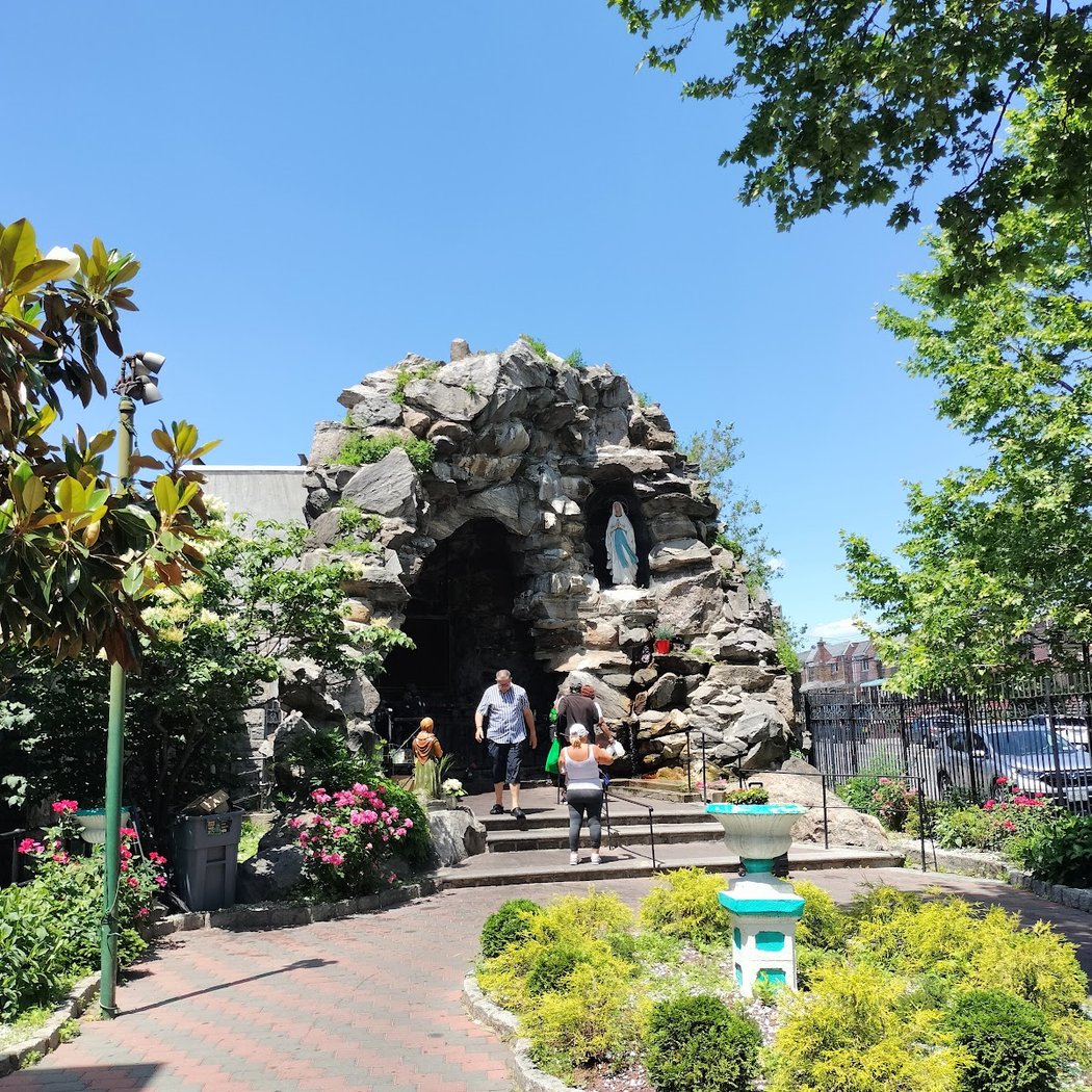 Our Lady of Lourdes Grotto at St. Lucy's Church 2
