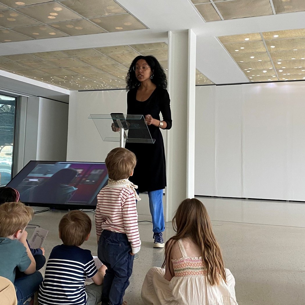 Visite contée de l'exposition Férocité à domicile 1