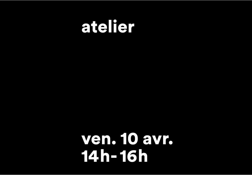 Atelier d'écriture 1