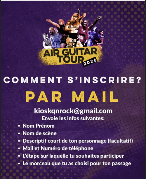 Championnat de France de Air Guitar 2026 2