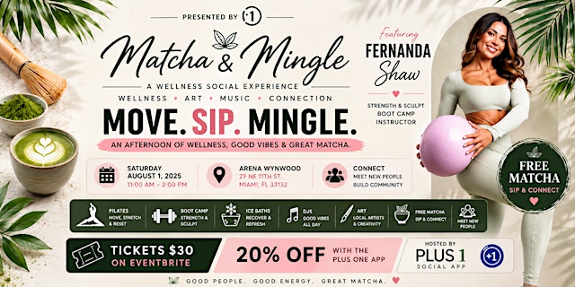 Matcha & Mingle 1