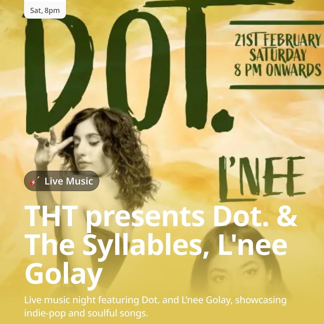 Dot. & The Syllables, L’nee Golay 1
