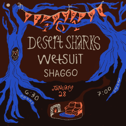 Desert Sharks, Wetsuit, Shaggo 1