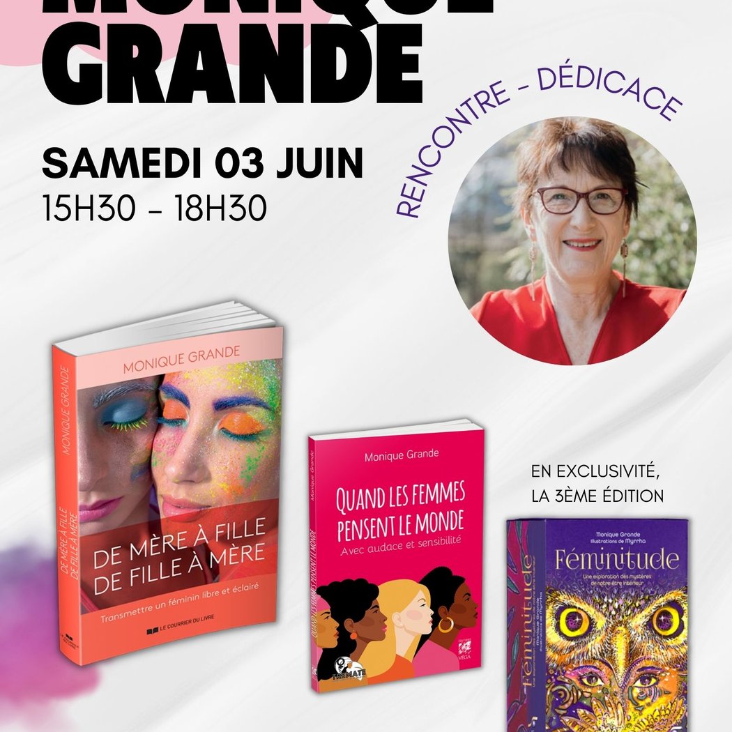 Monique Grande en dédicace 1