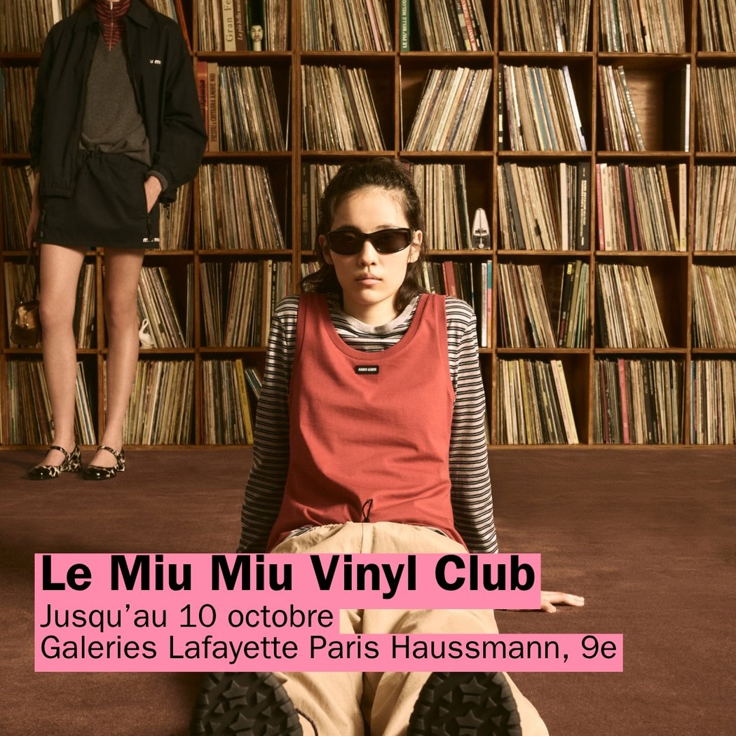 Le Miu Miu Vinyl Club