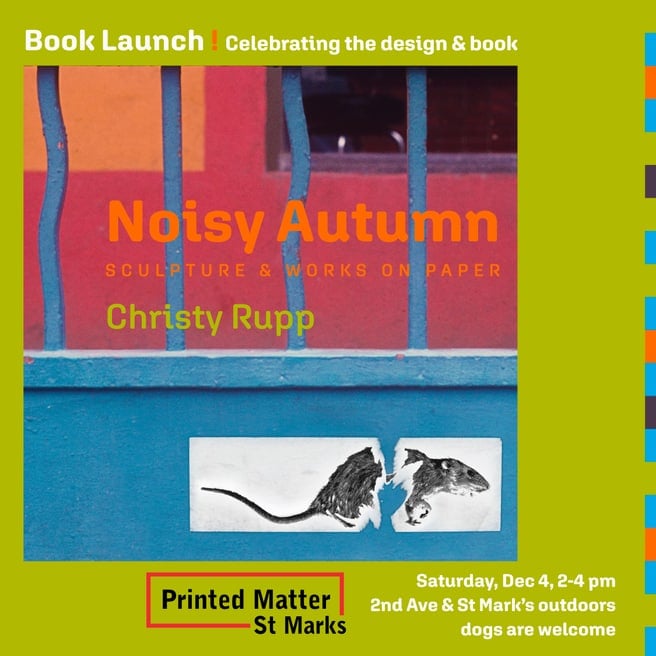 Noisy Autumn Sidewalk Book Launch 1