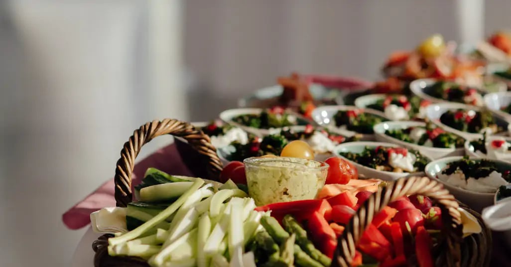 Buffet apéro en salle des jeux 1