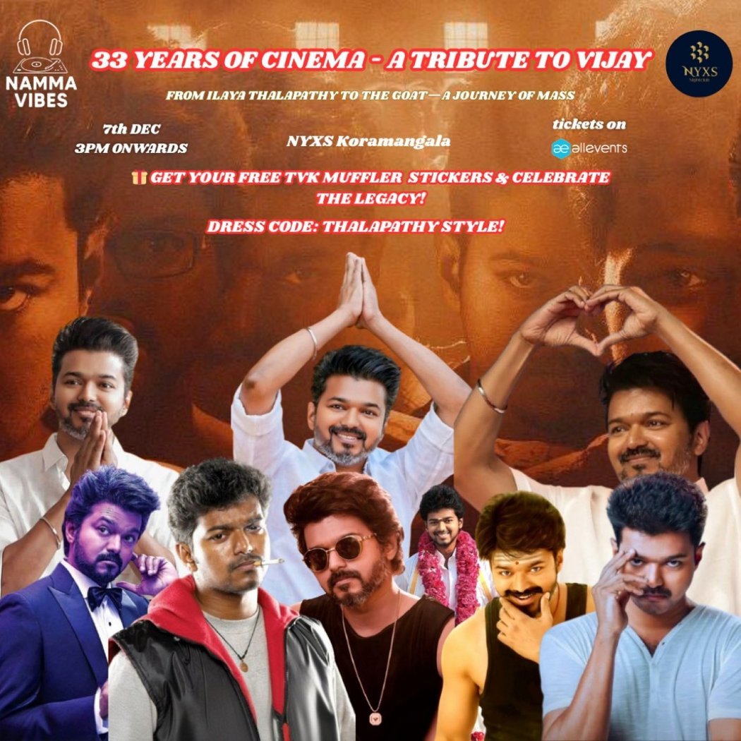 33 Years Of Cinema - A Tribute to Thalapathy Vijay 1