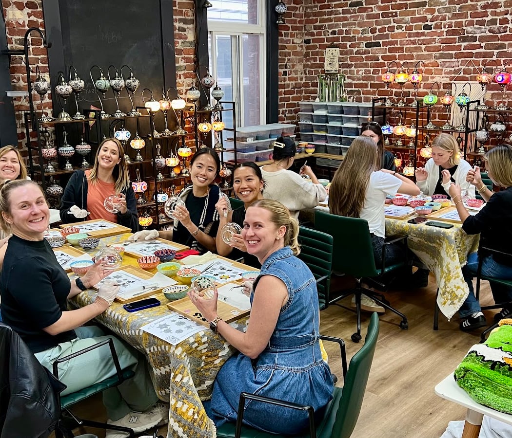 Mosaic Lamp Workshop and Turkish Delight 3