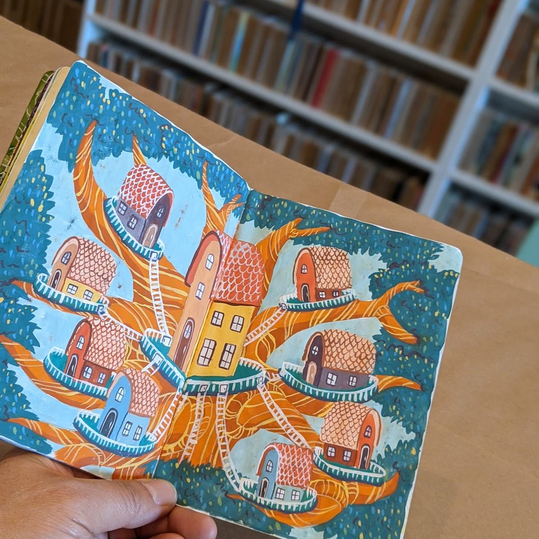 Brooklyn Art Library / The Sketchbook Project 1