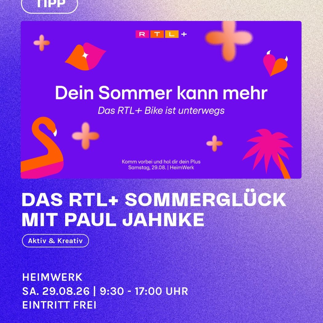 DAS RTL+ SOMMERGLÜCK MIT PAUL JAHNKE