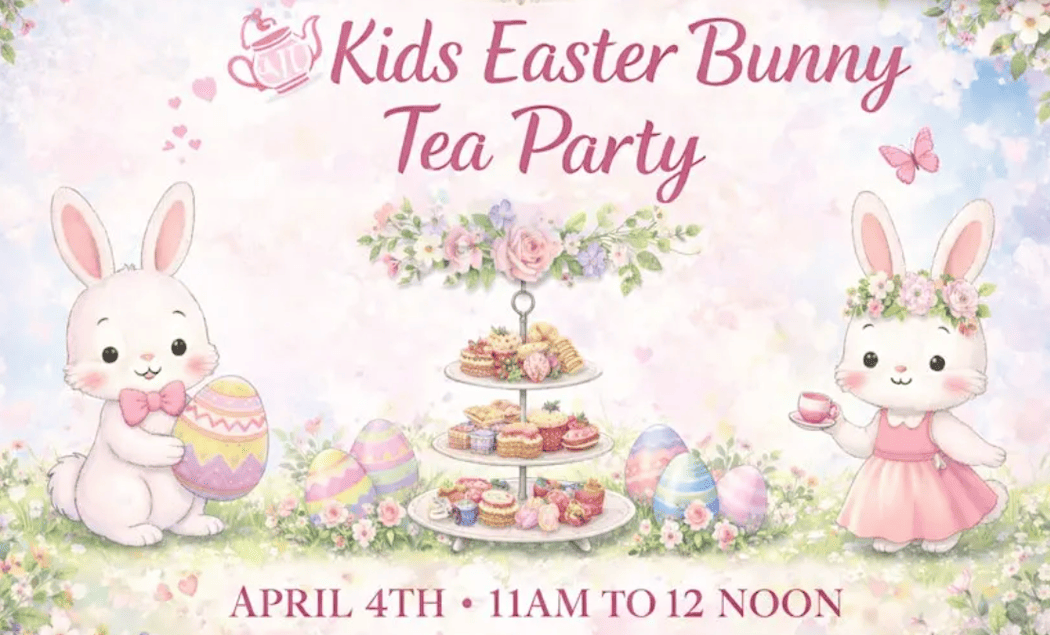 Kids Easter Bunny Tea Party 1