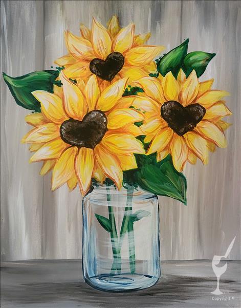 In Love with Sunflowers 1