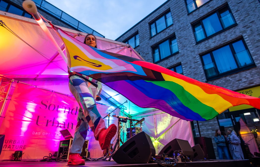 LIA BLUE auf der PRIDE WEEK