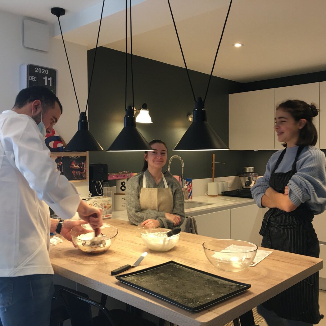 Cours de pâtisserie avec le chef Johann DAVID