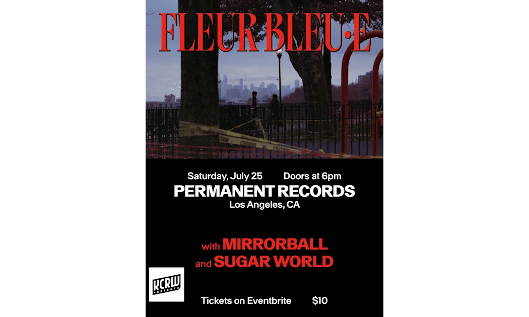 Fleur bleu·e, Mirrorball, and Sugar World 1