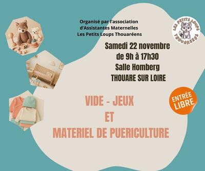 Vide jouets, puériculture et vêtements enfants 1