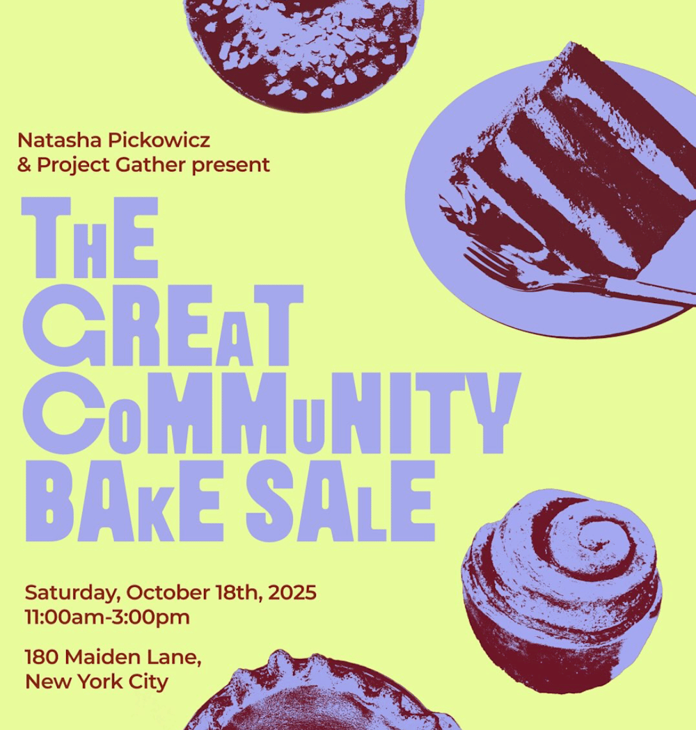 The Great Community Bake Sale 1