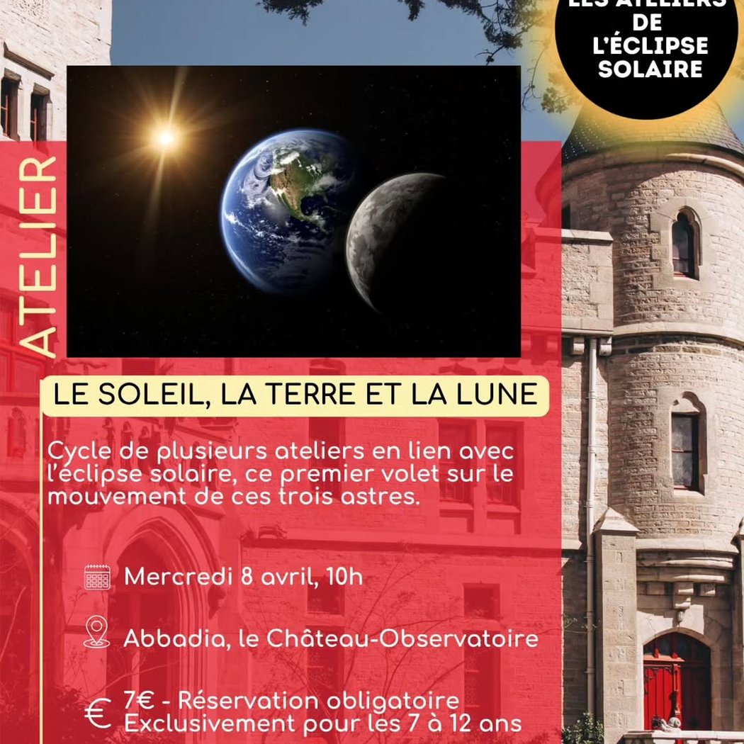 Atelier scientifique - Le Soleil, La Terre et la Lune 1