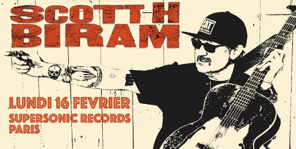Scott H. Biram en concert (côté Records) 1