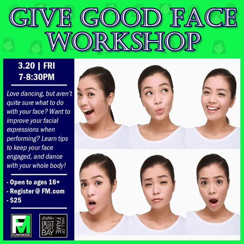 Facial Expressions Dance Workshop 1