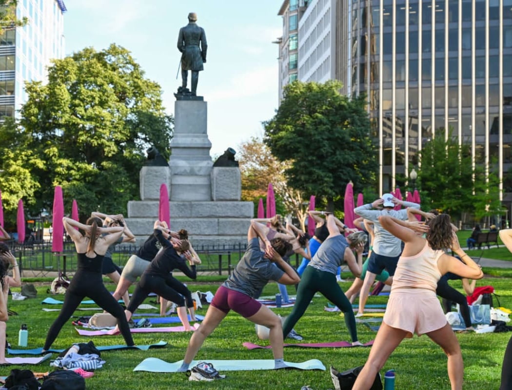 TriFit: Free Outdoor Yoga w/ CorePower Yoga