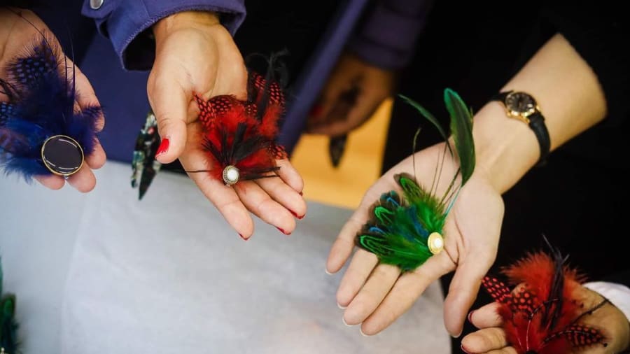 Paris ennji embroidery workshop 1