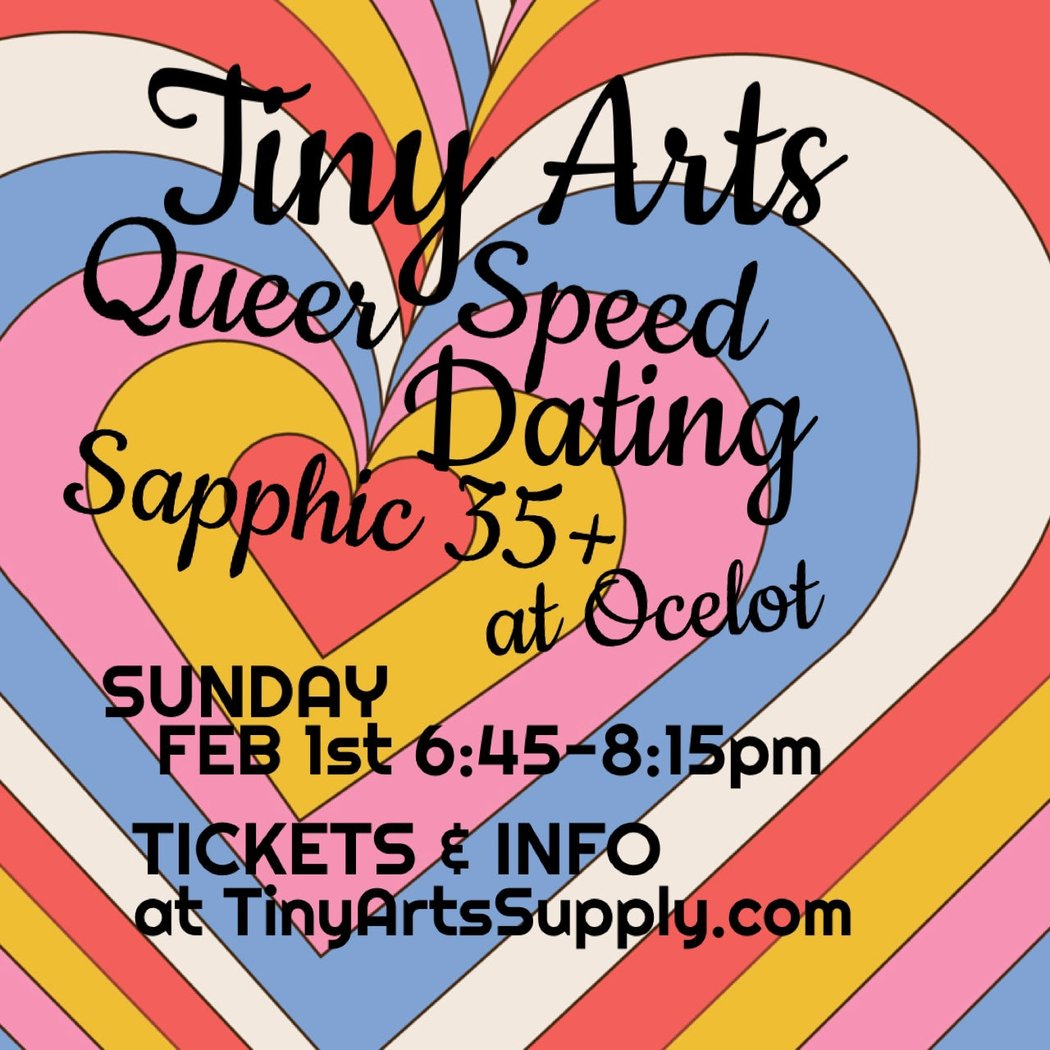 Speed Dating for Queers - Sapphic Ages 35+ 1