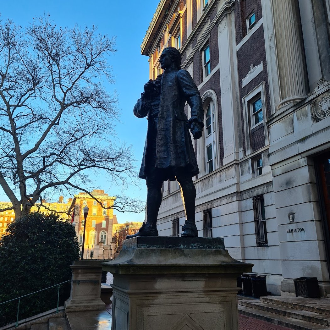 Hamilton Statue 3