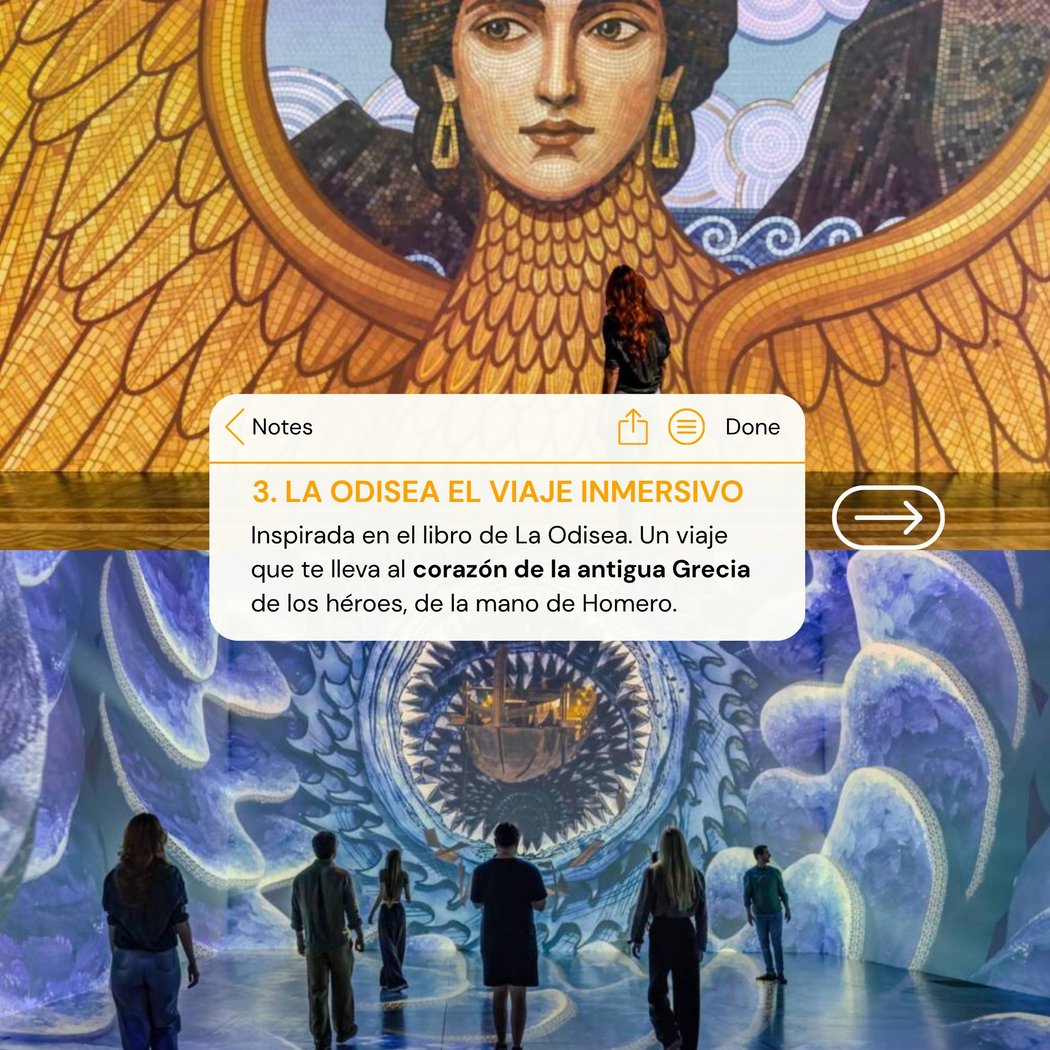 La Odisea experiencia inmersiva