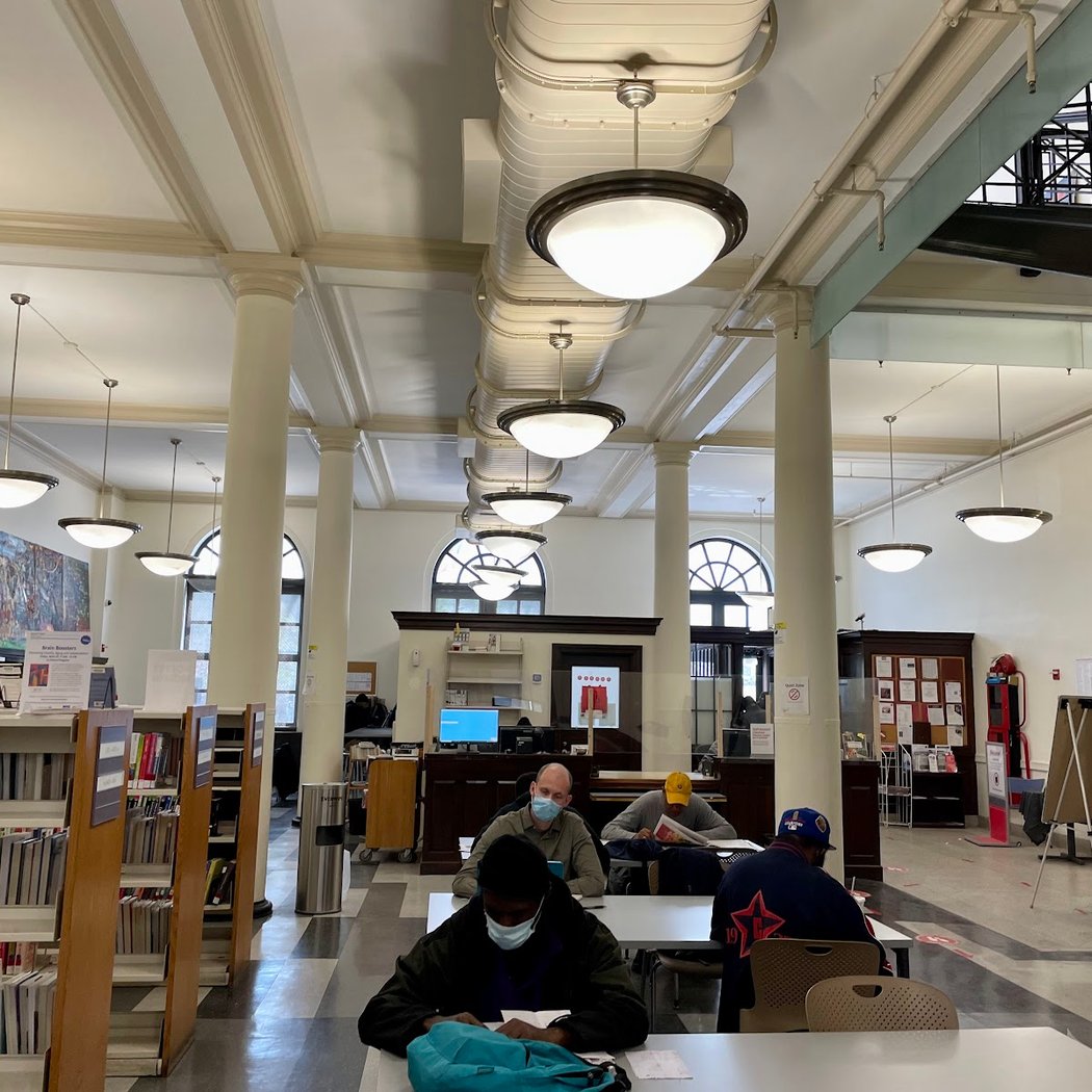 Lil' Studio at Harlem Library 2