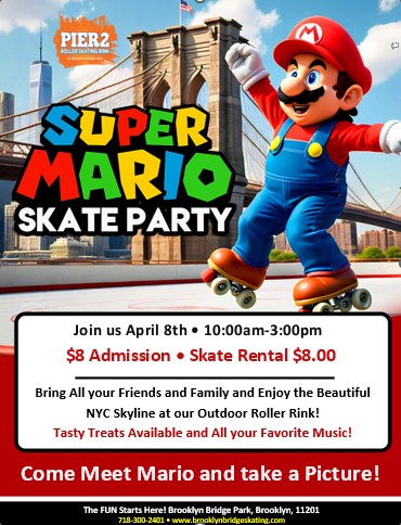 SUPER MARIO SKATE PARTY! 1